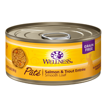 Wellness Complete Health Salmon & Trout Formula Canned Cat Food