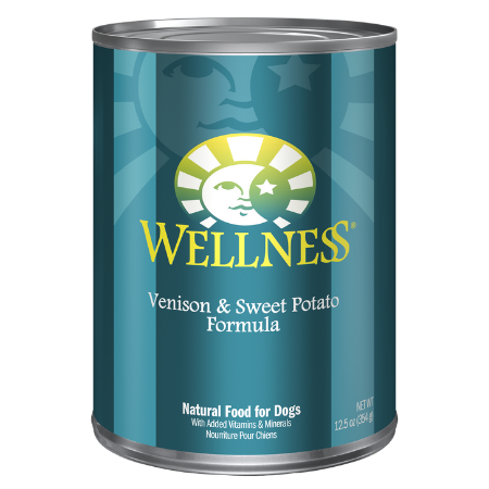 Wellness Complete Health Venison & Sweet Potato Formula Canned Dog Food