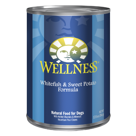 Wellness Complete Health Whitefish & Sweet Potato Formula Canned Dog Food