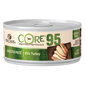 Wellness Core 95% Grain-Free Canned Cat Food, Turkey