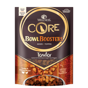 Wellness Core Bowl Boosters Tender Turkey & Chicken Recipe, Dog Food Topper