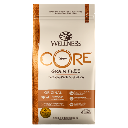 Wellness CORE Grain-Free Original Deboned Turkey, Turkey Meal & Chicken Meal Recipe Dry Dog Food