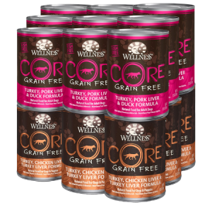 Wellness CORE Grain-Free Turkey Lovers Variety Pack Canned Dog Food