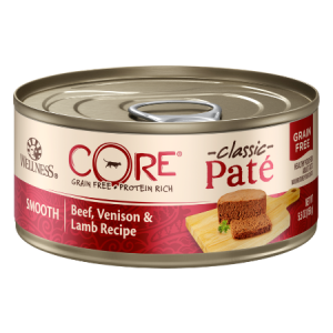 Wellness CORE Natural Grain-Free Beef, Venison & Lamb Canned Cat Food