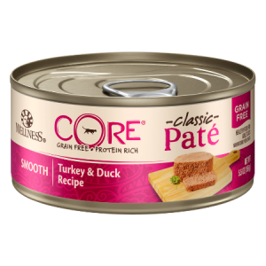 Wellness CORE Natural Grain-Free Turkey & Duck Pate Canned Cat Food