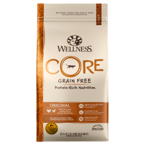 Wellness Core Original, Grain-Free Deboned Turkey, Turkey Meal & Chicken Meal Recipe Dry Cat Food