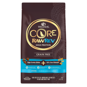 Wellness CORE RawRev Natural Grain-Free Original Ocean Whitefish, Flaxseed & Carrots Dry Dog Food