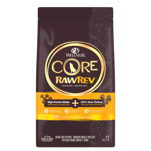 Wellness CORE RawRev Puppy Grain-Free Raw Turkey Dry Dog Food