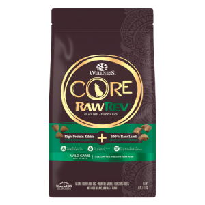 Wellness CORE RawRev Wild Game & 100% Raw Lamb Dry Dog Food