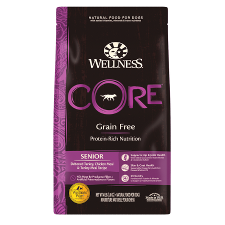 Wellness Core Senior Natural Grain-Free Dry Dog Food