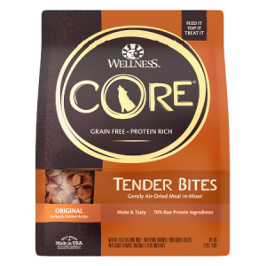 Wellness CORE Tender Bites Original Recipe Meal or Mixer Air Dried Grain-Free Dog Food