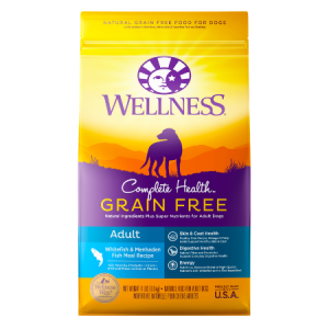 Wellness Grain-Free Complete Health Adult Whitefish & Menhaden Fish Meal Recipe Dry Dog Food