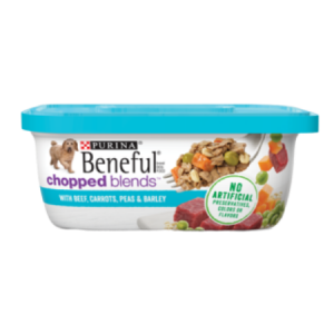 Purina Beneful Chopped Blends With Beef, Carrots, Peas & Barley Wet Dog Food