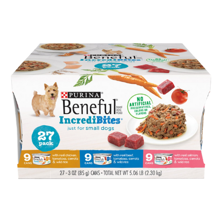 Purina Beneful IncrediBites Variety Pack Canned Dog Food