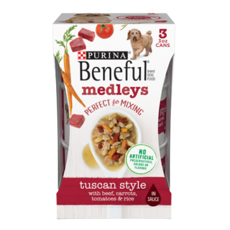 Purina Beneful Medleys Tuscan Style Canned Dog Food