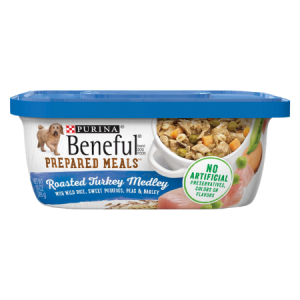 Purina Beneful Prepared Meals Roasted Turkey Medley