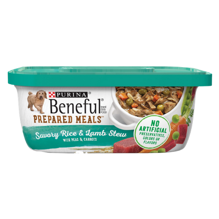 Purina Beneful Prepared Meals Savory Rice & Lamb Stew