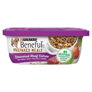 Purina Beneful Prepared Meals Simmered Beef Entree