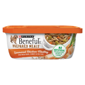 Purina Beneful Prepared Meals Simmered Chicken Medley