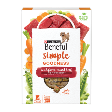 Purina Beneful Simple Goodness With Farm-Raised Beef Dry Dog Food