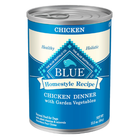 Blue Buffalo Homestyle Recipe Chicken Dinner with Garden Vegetables & Brown Rice Canned Dog Food