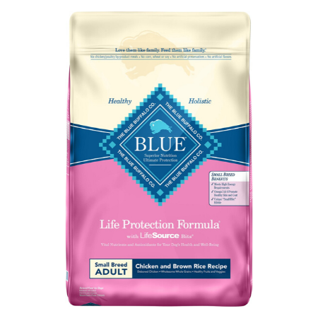 Blue Buffalo Life Protection Formula Small Breed Adult Chicken & Brown Rice Recipe Dry Dog Food