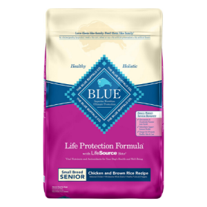 Blue Buffalo Life Protection Formula Small Breed Senior Chicken & Brown Rice Recipe Dry Dog Food