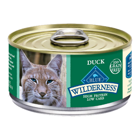 Blue Buffalo Wilderness Duck Grain-Free Canned Cat Food