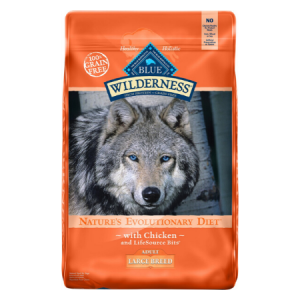 Blue Buffalo Wilderness Large Breed Chicken Recipe Grain-Free Dry Dog Food