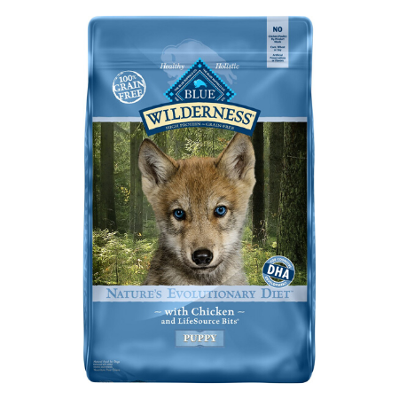 Blue Buffalo Wilderness Puppy Chicken Recipe Grain-Free Dry Dog Food