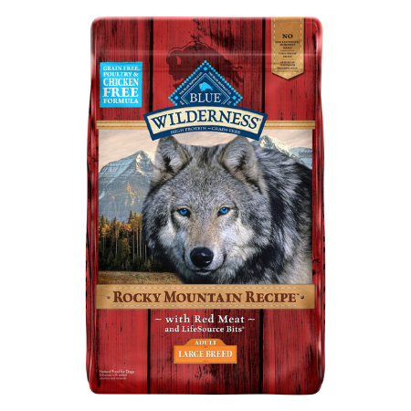 Blue Buffalo Wilderness Rocky Mountain Recipe with Red Meat Large Breed Grain-Free Dry Dog Food
