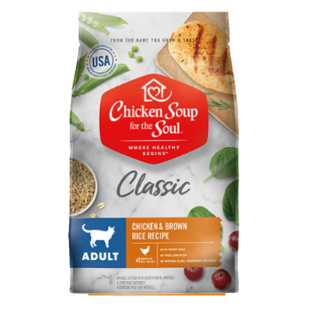 Chicken Soup For the Soul Adult Chicken & Brown Rice Dry Cat Food