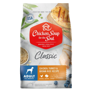 Chicken Soup for the Soul Chicken, Turkey, & Brown Rice Recipe Dry Dog Food