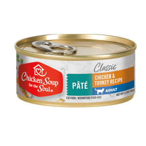 Chicken Soup for the Soul Chicken & Turkey Recipe Adult Pate Canned Cat Food