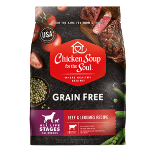 Chicken Soup For The Soul Grain Free Dry Dog Food With Beef & Legumes
