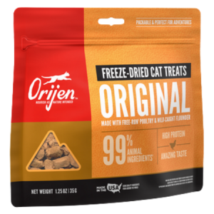 Orijen Freeze Dried Cat Treats Original 1.25-oz