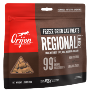 Orijen Freeze Dried Cat Treats Regional Red 1.25-oz