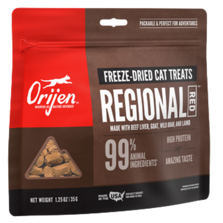 Orijen Freeze Dried Cat Treats Regional Red 1.25-oz