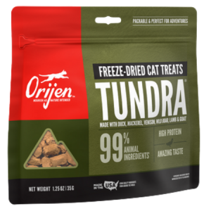 Orijen Freeze Dried Cat Treats Tundra 1.25-oz