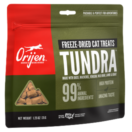 Orijen Freeze Dried Cat Treats Tundra 1.25-oz