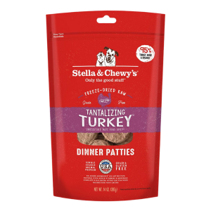 Stella & Chewy's Tantalizing Turkey Freeze-Dried Raw Dinner Patties