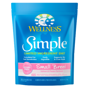 Wellness Simple Limited Ingredient Diet Grain-Free Small Breed Salmon & Potato Formula Dry Dog Food