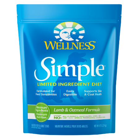 Wellness Simple Limited Ingredient Diet Lamb & Oatmeal Formula Canned Dog Food