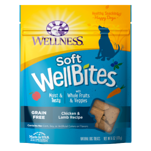 Wellness WellBites Chicken & Lamb Recipe Soft & Chewy Dog Treats