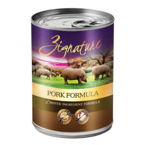 Zignature Pork Limited Ingredient Formula Grain-Free Canned Dog Food