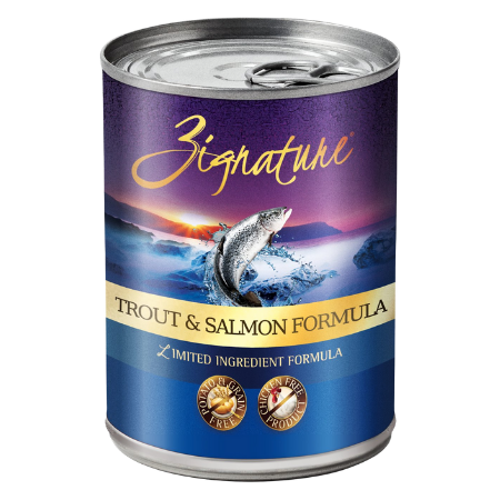 Zignature Trout & Salmon Limited Ingredient Formula Grain-Free Canned Dog Food