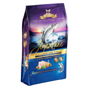 Zignature Trout & Salmon Meal Formula Small Bites Dry Dog Food
