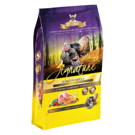 Zignature Turkey Formula Small Bites Dry Dog Food