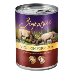Zignature Venison Limited Ingredient Formula Grain-Free Canned Dog Food