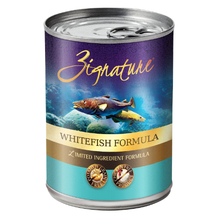 Zignature Whitefish Limited Ingredient Formula Grain-Free Canned Dog Food